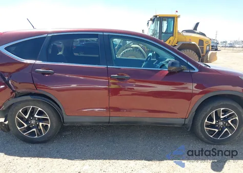 2016 Honda Cr-V Se from USA, damaged, VIN 2HKRM4H43GH614306